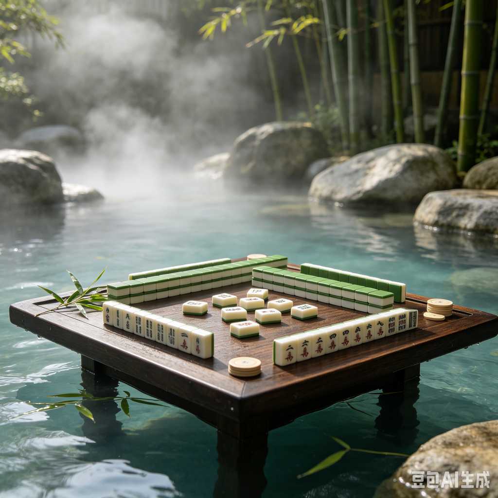 real wood mahjong set