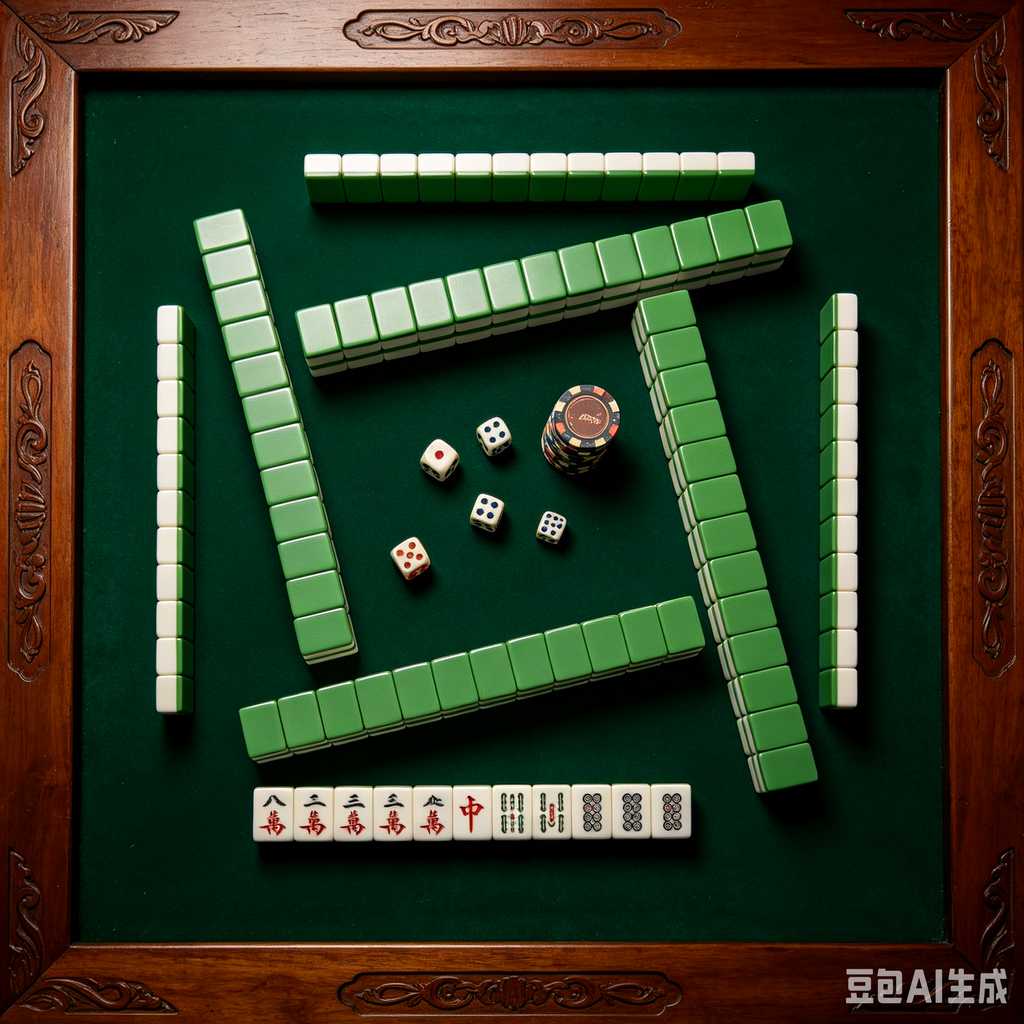 stable print mahjong set