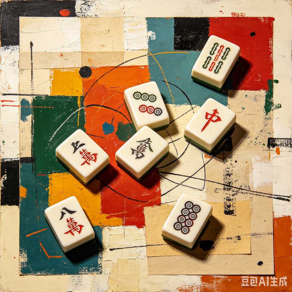 hd printed mahjong set