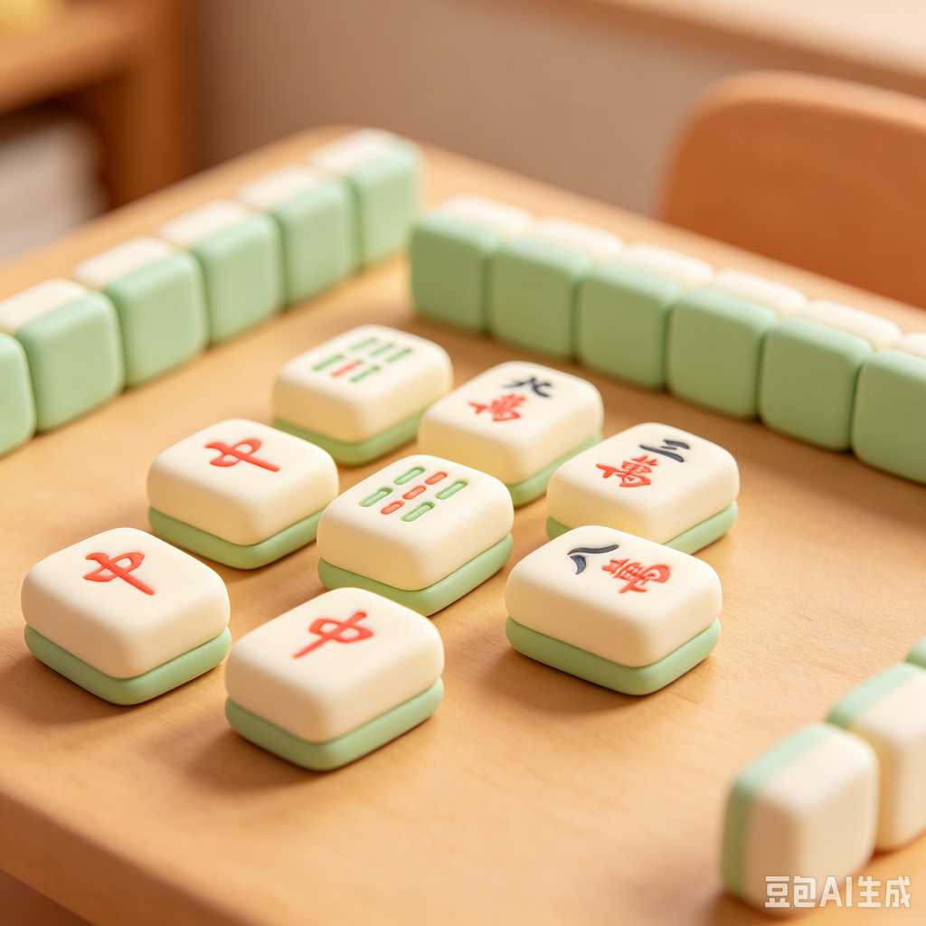 custom logo mahjong tiles