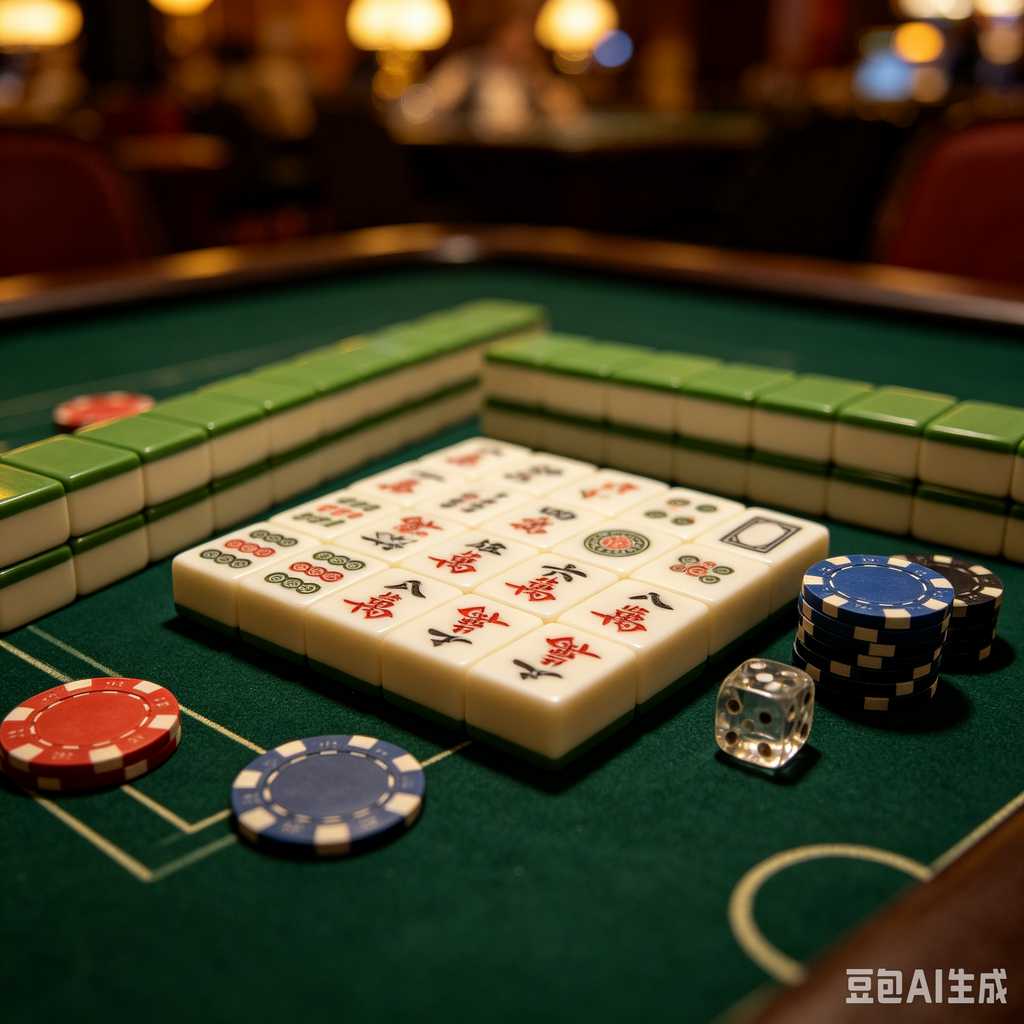 smooth print surface mahjong tiles